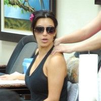 Kim Kardashian spotted getting her nails done at a salon photos | Picture 81933